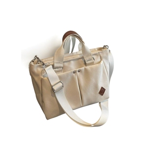 Custom <b>Canvas</b> <b>Shopper</b> <b>Bag</b> for Grocery Shopping Retail Packaging Events and Advertising - Product Image 1