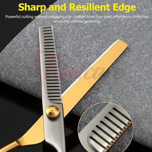 Best Price Hair Thinning <b>Scissors</b> Lightweight Design Hair Thinning <b>Scissors</b> Smooth Cutting For Salon Work - Product Image 4