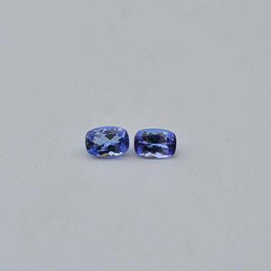 7mm 9mm Natural Tanzanite Faceted <b>Long</b> <b>Cushion</b> Cut Gemstone Top Grade Royal Blue Tanzanite For Luxury Jewelry At Lowest Price - Product Image 4