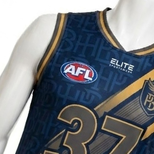 เสื้อกีฬา AFL แบบสั่งทำพิเศษ พิมพ์ลายแบบ Dye Sublimation เนื้อผ้าระบายอากาศได้ดี พร้อมพิมพ์ชื่อทีมและหมายเลข รับผลิตแบบ OEM/ODM - Product Image 6