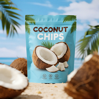 Sachet refermable personnalisé en PE de qualité alimentaire pour snacks, noix, fruits secs – Pochette d'emballage alimentaire verticale