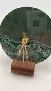 Reloj de Escritorio Art Deco de Cuarzo y Mármol Natural de Lujo CRAFT EXIM, Funciona con Pilas, Hecho a Mano, para Oficina en Casa - Product Image 3