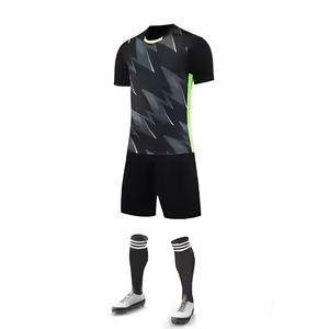 Tenues et uniformes d'équipe de football/soccer personnalisés, 100% polyester, impression numérique, vente en gros, fournisseur OEM, fabricant - Product Image 5