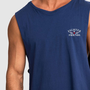 Gym Clothing Wholesale Bodybuilding <b>Singlets</b> <b>For</b> <b>Men</b> Fitness Wear Solid Color Custom Size <b>Men</b> <b>Singlets</b> - Product Image 6