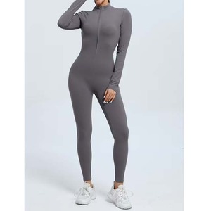 Trajes Deportivos Personalizados, Monos de Secado Rápido, Transpirables, con Cierre, Manga Corta, Leggings, Rompers, Trajes de Entrenamiento - Product Image 2