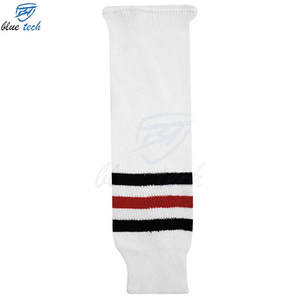Custom Autumn Ice Hockey <b>Socks</b> Durable Breathable Eco-Friendly Anti-Bacterial Quick Dry Spandex/<b>Polyester</b> Professional Hockey - Product Image 4