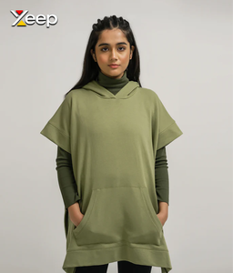 XEEP Sweat-shirts à capuche personnalisés pour hommes, en jersey tricoté, imprimés par transfert thermique, avec logo sur le devant, poche, respirants et à séchage rapide, pour l'hiver et les loisirs - Product Image 1
