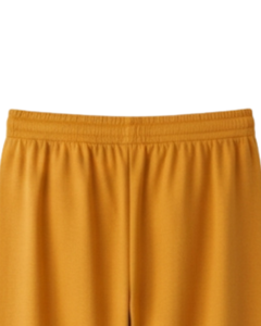 Pantalones Deportivos Anchos Color Amarillo Mostaza para Mujer, Cintura Elástica con Cordón, Pantalones Casuales Holgados, Fabricante Personalizado, Suministro al por Mayor - Product Image 6