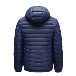 Veste matelassée coupe-vent et imperméable de haute qualité pour homme, avec fermeture éclair, du fabricant de manteaux chauds et doudounes. - Product Image 6