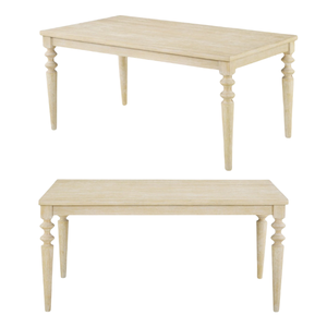 Modern Solid Wood Dining <b>Table</b> Minimalist Rectangular Wooden <b>Table</b> for Home Restaurant Cafe Hotel Furniture - Product Image 4