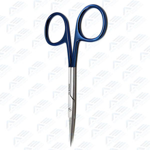 Instruments chirurgicaux avancés de haute qualité, ciseaux à iris en acier, procédures ophtalmiques, instruments médicaux oculaires en acier inoxydable - Product Image 3