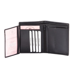 Nueva Cartera Corta para Hombre, Estilo Ejecutivo, con Cierre Horizontal, Delgada, para Tarjetas - Product Image 4