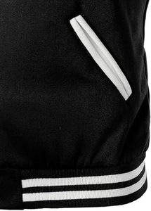 New Fashion Leather Sleeve <b>Vintage</b> Letterman Baseball <b>Jacket</b> Custom Chenille Embroidery High Quality <b>Varsity</b> <b>Jacket</b> for Men - Product Image 3