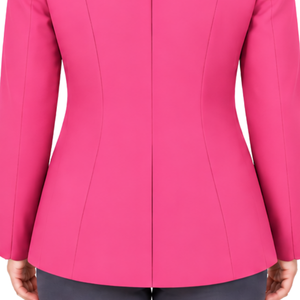 Chaqueta Ecuestre Rosa Coral para Mujer, Blazer de Equitación Elegante, Abrigo para Competencia Hípica, Personalizable, Venta al Por Mayor - Product Image 6