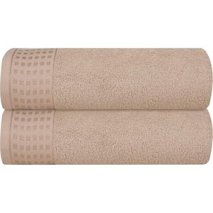 100% Cotton 2 Pack Oversized <b>Bath</b> <b>Towel</b> <b>Set</b> 28x55 Inches Ultra Soft Highly Absorbent Quick Dry Large <b>Bath</b> Sports <b>Towel</b> - Product Image 1