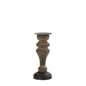 Exclusivo Portavelas de Madera Hecho a Mano de Primera Calidad, Ideal para Decoración de Lujo en Hoteles y Residencias - Product Image 2