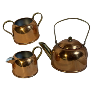 Pure Copper Vintage Coffee <b>Set</b> With Polish Finished For Restaurant Home And Hotel Kitchenware Metal <b>Tea</b> <b>Set</b> - Product Image 5
