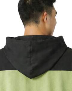 T-shirt à capuche personnalisé pour homme, manches courtes, décontracté, en coton doux, pour l'été, vert olive, noir, style streetwear - Product Image 6