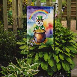 Akita St Patrick's <b>Day</b> <b>Garden</b> Flag Multicolor Decorative Yard Flag Banner for Patio Artwork for Flower <b>Beds</b> and Mailbox Decor - Product Image 2
