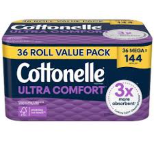 Papier toilette Cottonelle Ultra Comfort, papier toilette doux, 36 rouleaux géants - Product Image 3