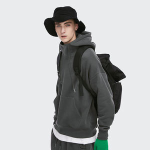 Sudaderas con capucha personalizadas para hombre, sudaderas baratas sin estampado, sudaderas extragrandes de forro polar para gimnasio y deportes al aire libre, oferta económica. - Product Image 1