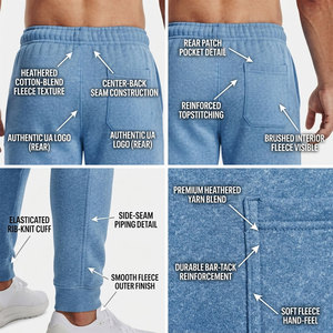 Pantalon de jogging athlétique pour homme, anti-transpiration, idéal pour la course et le basketball – Produit exceptionnel fabriqué par Sewing Hub - Product Image 4