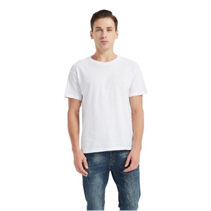 T-shirt personnalisé avec votre propre logo, t-shirts décontractés pour hommes, hauts en coton à manches courtes, t-shirt uni personnalisé pour hommes - Product Image 1