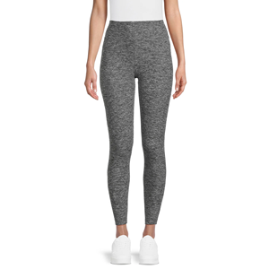 Leggings tricotés taille haute couleur unie, longueur intégrale, extensibles, respirants et confortables pour femme, idéaux pour le yoga et la gym, toutes saisons - Product Image 2