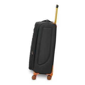 Expandable Soft Fabric Luggage Set With Smooth Rolling <b>Wheels</b> And Durable Travel Structure With 4 <b>Wheels</b> And Combination Lock - Product Image 3