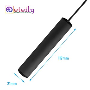 Antena Adhesiva ETEILY ET-LTS-1L3-FKMS 4G 4dBi con Cable RG174 (L-3Mtr) + Conector Macho Fakra - Product Image 2