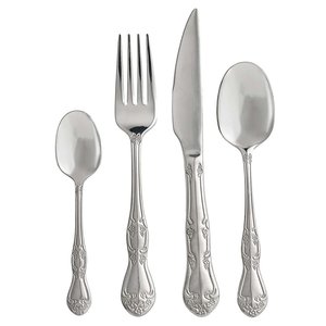 Ensemble de couverts en acier inoxydable à finition martelée, polissage miroir de qualité supérieure, compatible lave-vaisselle, écologique, résistant à la rouille, couteau, fourchette, cuillère - Product Image 2