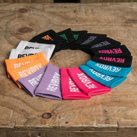 Bandeaux absorbants respirants 100 % coton pour le sport, entraînement en salle de sport, emballage personnalisé, bandeaux professionnels pour le poignet
