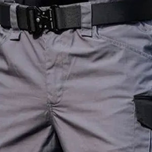 Pantalones Cargo de Lona Casuales para Hombre, 100% Algodón, Ligeros, Elegantes, para Trabajo al Aire Libre, con Múltiples Bolsillos, Transpirables, Venta al Por Mayor de Fábrica - Product Image 2