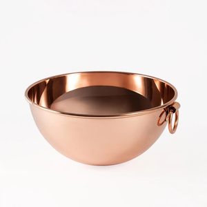 Tazón de Cobre de Diseño Clásico y Elegante, Tazón de Cobre Creativo de Venta Caliente, Plato Pulido Brillante para el Hogar, Hotel, Restaurante - Product Image 1