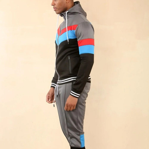 Conjuntos Deportivos Casuales para Gimnasio y Aire Libre, Ropa Deportiva para Hombre, Traje de Entrenamiento para Correr, Conjunto de Dos Piezas, Sudaderas con Capucha, Conjuntos Deportivos - Product Image 3