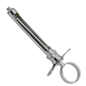 กระบอกฉีดยาแบบดูดกลับเองสำหรับงานทันตกรรม ทำจากสแตนเลสสตีล คุณภาพระดับมืออาชีพ พร้อมด้ามจับตามหลักสรีรศาสตร์ ได้รับการรับรองมาตรฐาน CE ระดับ Class I - Product Image 1