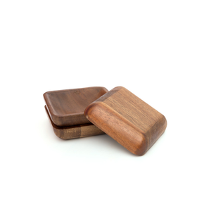 Tazón de madera maciza cuadrado de diseño clásico para ensalada, fruta, aperitivos o té, ecológico, para el hogar o restaurante, en diferentes tamaños. - Product Image 6