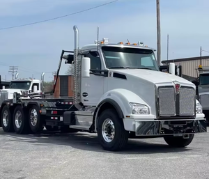 Camión Kenworth T880 Tri-Axle Roll-Off 2024 Listo para el Trabajo, Transmisión Automática, Diésel, Garantía Disponible, En Venta - Product Image 4