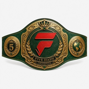 Ceinture de championnat personnalisée de qualité supérieure, trophée sportif haut de gamme, matériaux de haute qualité, design professionnel pour la lutte et la boxe - Product Image 1