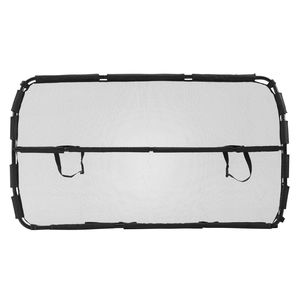 Barriera per Cani da Auto Larga 56 Pollici con 4 Ruote, Divisorio Universale per Animali Domestici, Installazione sul Sedile Anteriore, Rete a Maglie, Compatibile con Borsa - Product Image 1