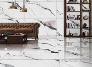 Carreaux de porcelaine brillants effet marbre italien, dimensions 800x1600, 1200x1800, 750x1500 mm, dalles de luxe pour projets haut de gamme - Product Image 6