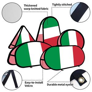 ธงและป้ายโฆษณาแบบพับได้แนวนอนสำหรับงานแสดงสินค้า นิทรรศการกลางแจ้ง และงานกีฬา - Product Image 3