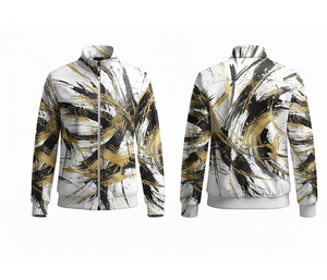 Fabricante de Chaquetas Personalizadas con Cierre Completo por Sublimación, Ropa Deportiva para Correr y Fitness, Cálida, Transpirable y de Secado Rápido |   Tallas Hombre Mujer Juvenil - Product Image 4