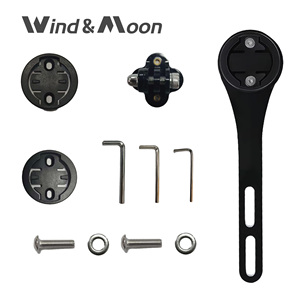 Soporte integrado para manillar de bicicleta de carretera de aleación de aluminio, soporte para ordenador, soporte para velocímetro <span class=keywords><strong>GPS</strong></span>, piezas de bicicleta para Garmin <span class=keywords><strong>Bryton</strong></span> - Product Image 5