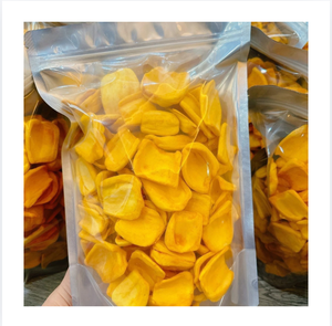 Tranches de Jackfruit Séché 99GD, Mélange de Fruits Tropicaux Naturels Sucrés, Prêt à Consommer, Emballage Sous Vide du Vietnam, Modèle Emma en Vrac - Product Image 1