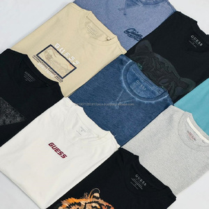 T-shirt en coton pour homme en stock – Designs variés de haute qualité – Lot de vêtements en gros – T-shirt uni 100 % coton – Livraison rapide - Product Image 2