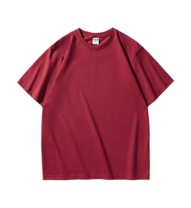 Camisetas Básicas para Hombre de 240 GSM, 100% Algodón, Cuello Redondo, Manga Corta, Logotipo Personalizado con Impresión Puff, Talla Estadounidense, Corte Regular - Product Image 3