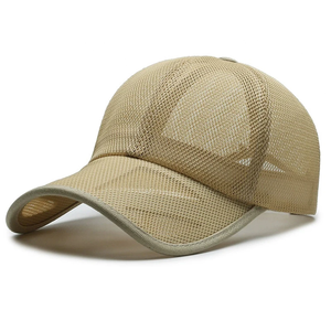Casquette de baseball sportive imperméable à 5 panneaux avec bord ajouré, en maille respirante, pour homme et femme, protection solaire extérieure, idéale pour l'été - Product Image 3