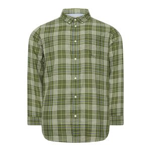 เสื้อเชิ้ตผู้ชายแบบติดกระดุม แขนยาว ทรงคลาสสิก ผ้าฝ้าย 100% ระบายอากาศได้ดี แห้งเร็ว - Product Image 1