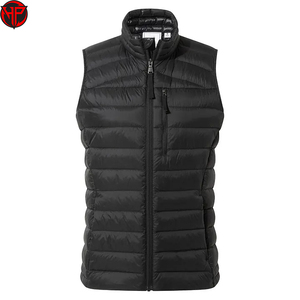 <b>Women's</b> Black Puffer Vest Stand Collar Zip Up Windproof Sleeveless <b>Waistcoat</b> Casual Outerwear <b>Womens</b> Down Gilet - Product Image 4